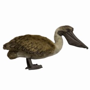 Hansa Creation Pelican Brown Museum Quality Stuffed Bird Reproduction Plush Toy